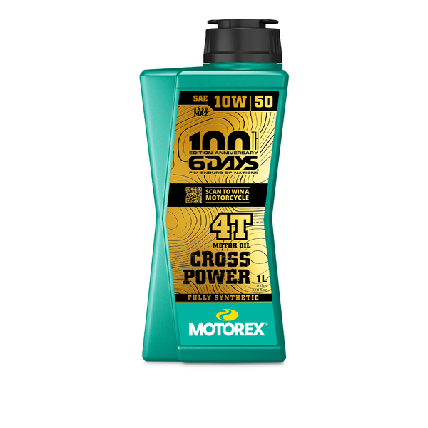 Cross Power 4T 10w/50 Edición Sixdays – Motorex Chile