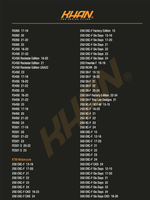 Filtro de Aceite KHAN KF-652