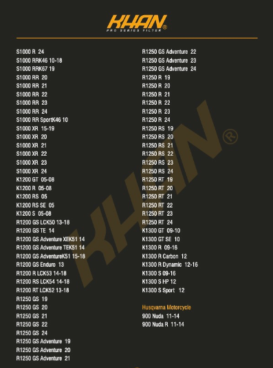 Filtro de Aceite KHAN KF-160
