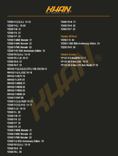 Filtro de Aceite KHAN KF-140