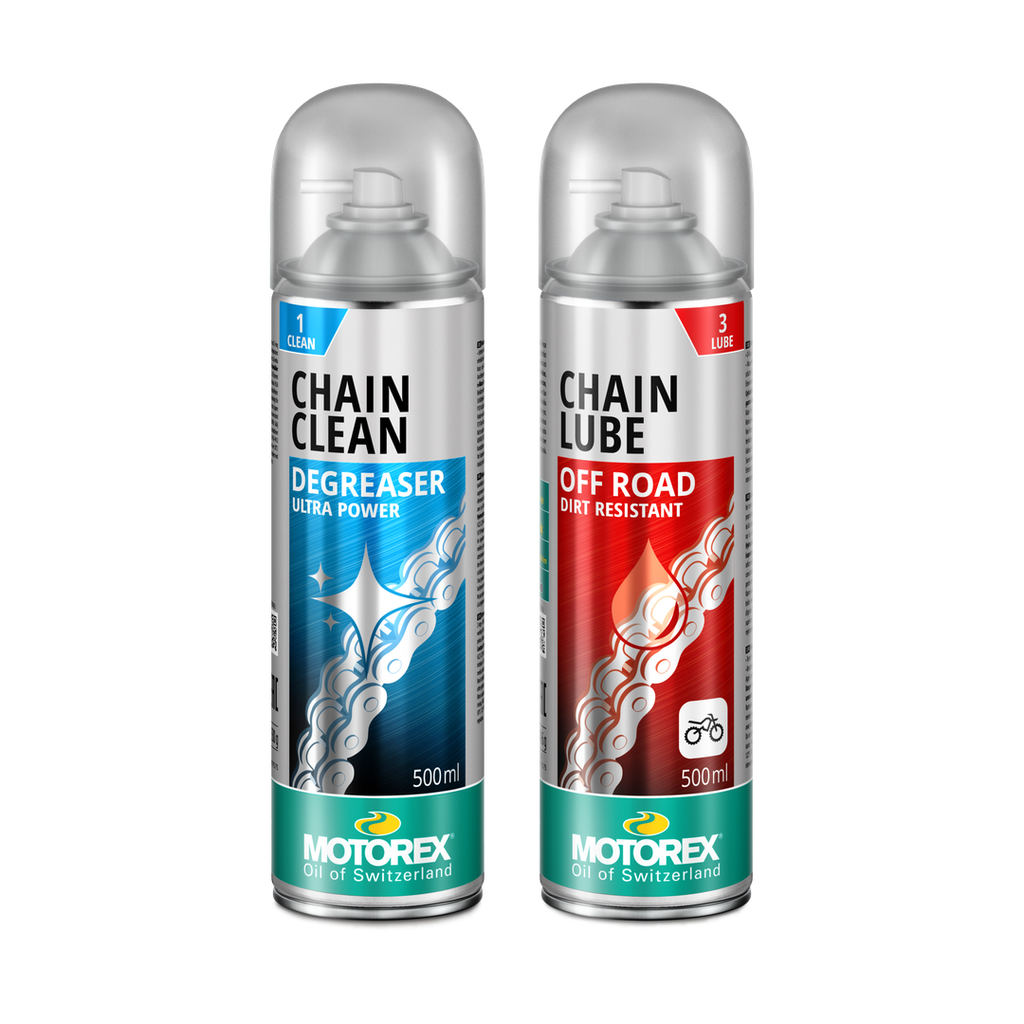 Pack 4: Chainlube off road + chain clean